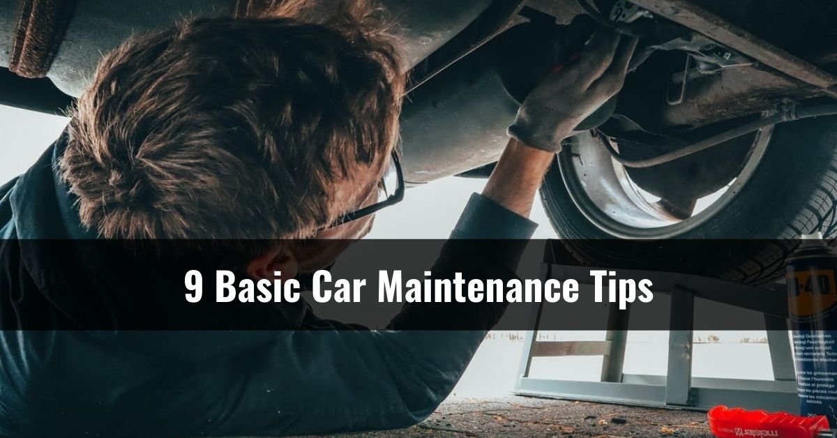 basic car maintenance tips for beginners