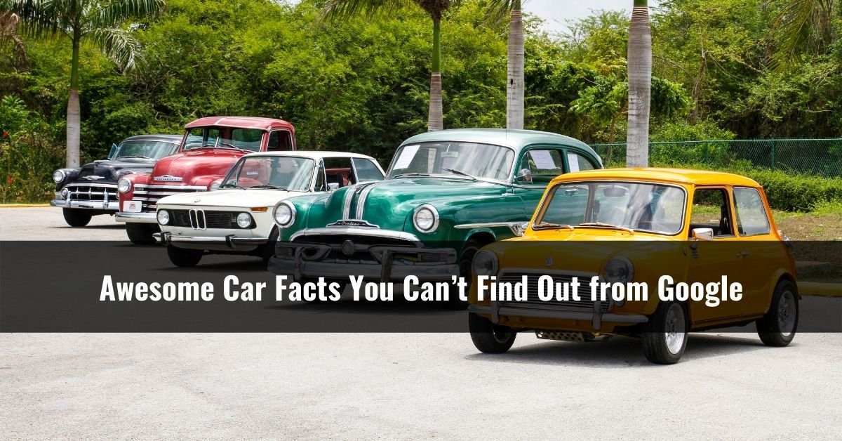 awesome and fun car facts
