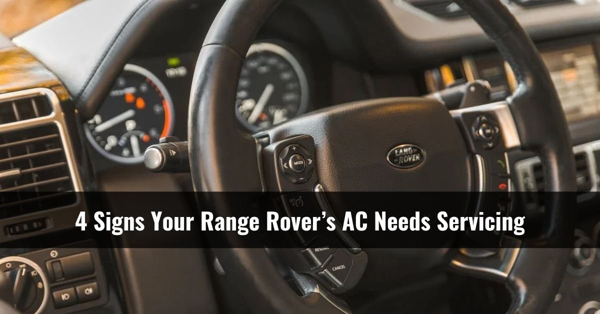 range rover ac servicing signs