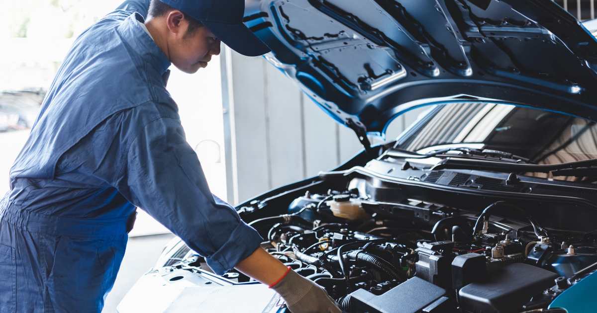 Safety Measures During Engine Repair Work in Ajman