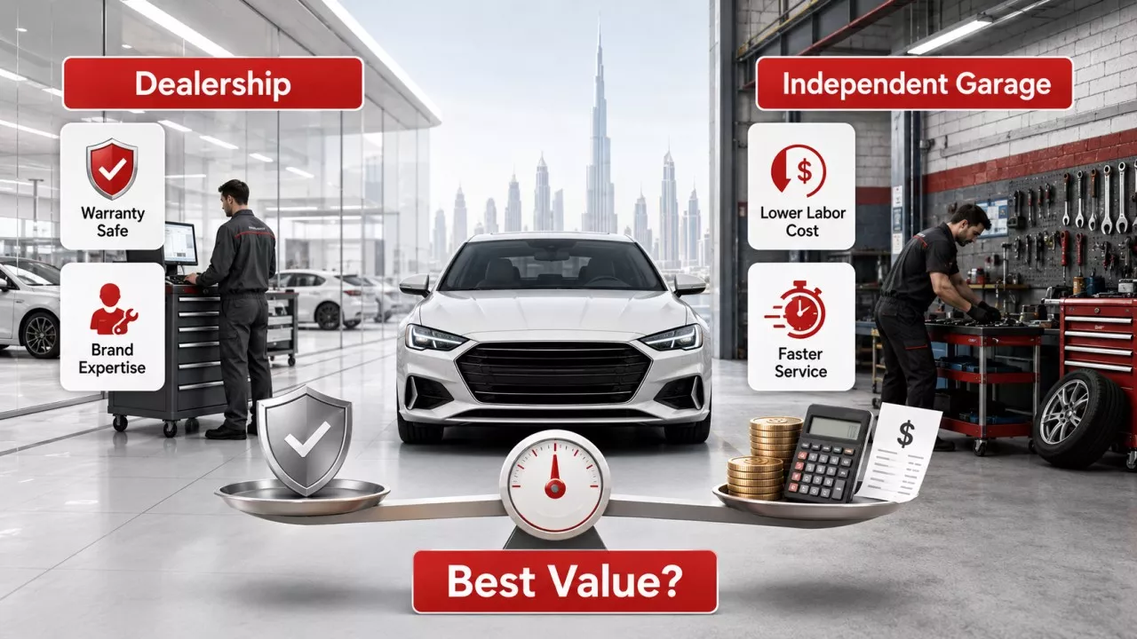 Dealership vs Independent Garage