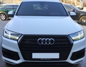 Audi Q7 AC Compressor Repair arrived at DAScenter Dubai garage