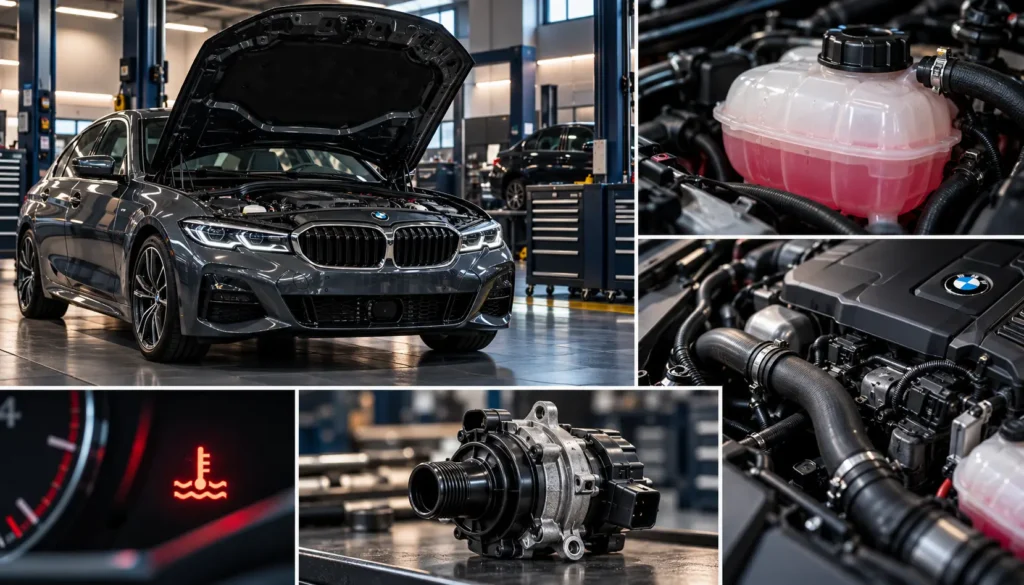 لمبة حرارة BMW: هل مضخة المياه الكهربائية سبب ارتفاع الحرارة؟